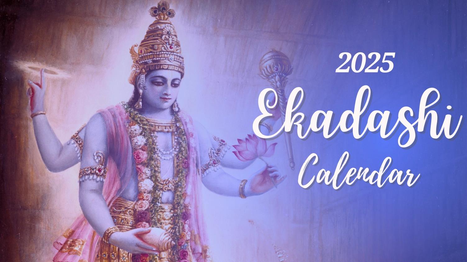 ISKCON Ekadashi Calendar 2025 Dates, PDF Download & More