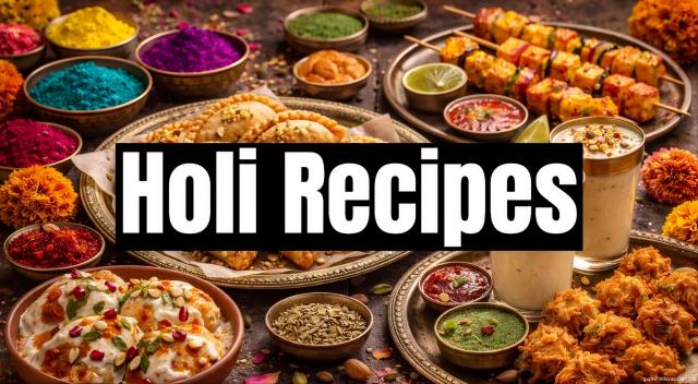 Holi Recipes