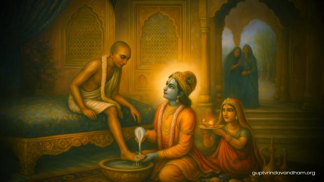 Krishna and Sudama Friendship