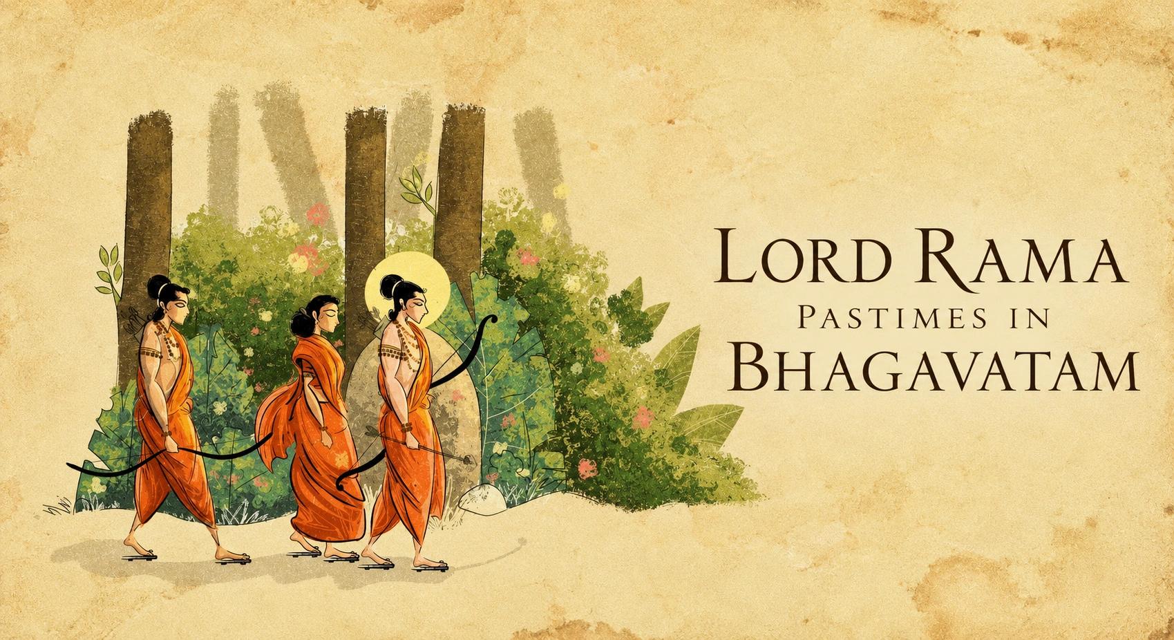 Lord Rama Pastimes in Bhagavatam