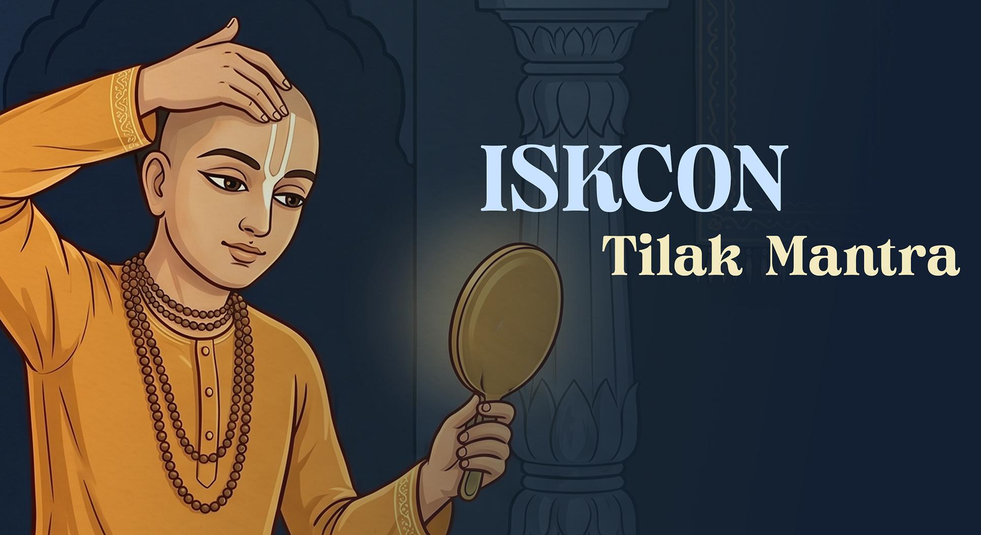 Tilak Mantra ISKCON: 12 Sacred Names of Lord Vishnu with Sanskrit & Body Parts