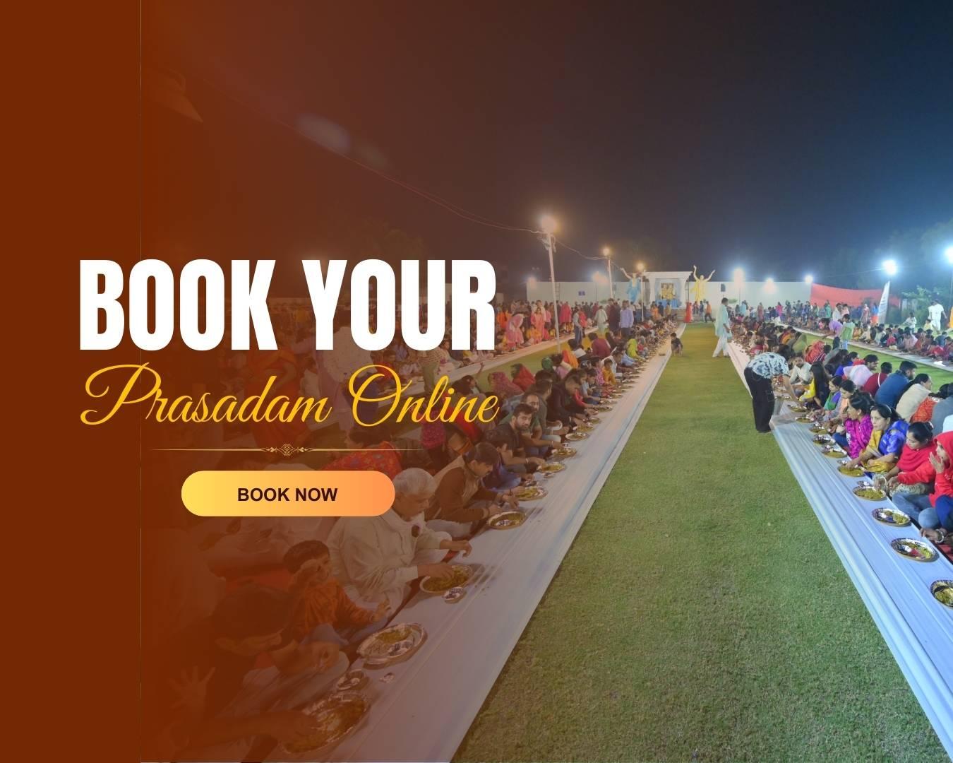 Prasadam Booking