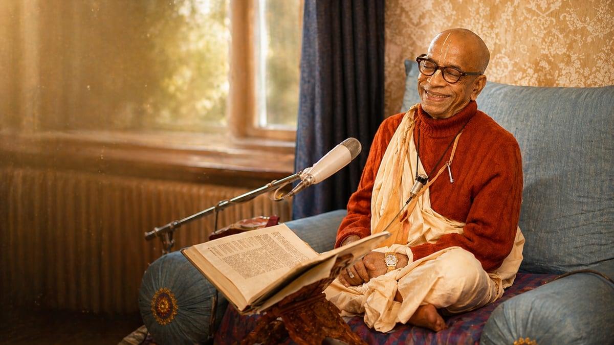 Srila Prabhupada Lecture Wallpaper
