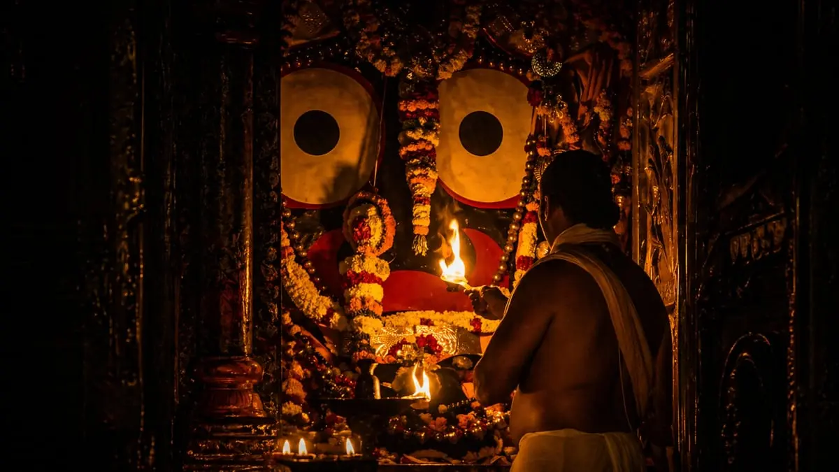 Jagannath Ji Aarti Pujari Sacred Darshan