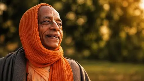 Srila Prabhupada Blissful Smile