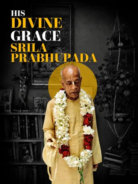 Srila Prabhupada Devotional Portrait Art