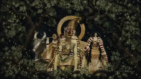 Govind Dev Ji Enchanted Forest Darshan