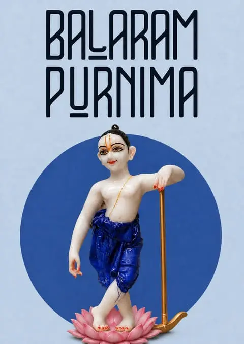 Sri Balaram Purnima Lord Balaram with Hala