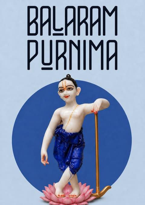 Sri Balaram Purnima Lord Balaram with Hala
