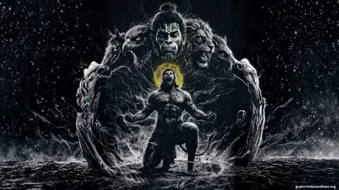 Bajrangbali Powerful Wallpaper