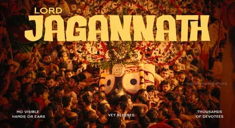 Lord Jagannath Among Devotees Wallpaper HD
