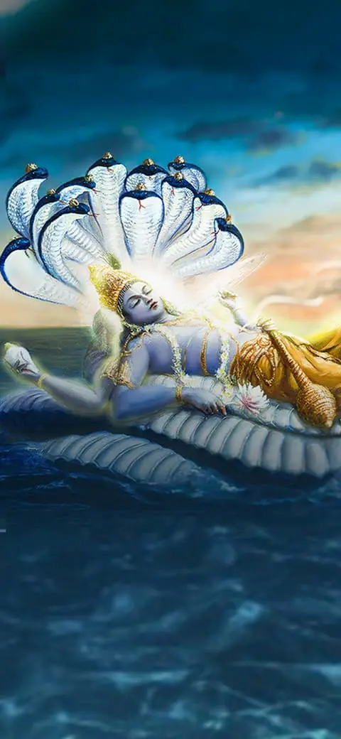 Lord Vishnu Shesha Nag Ocean