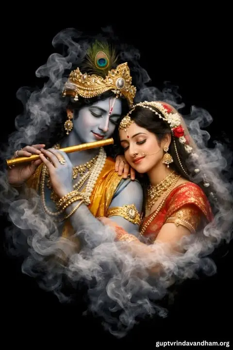Radha Krishna Flute Wallpaper