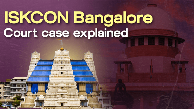 Iskcon Bangalore court case