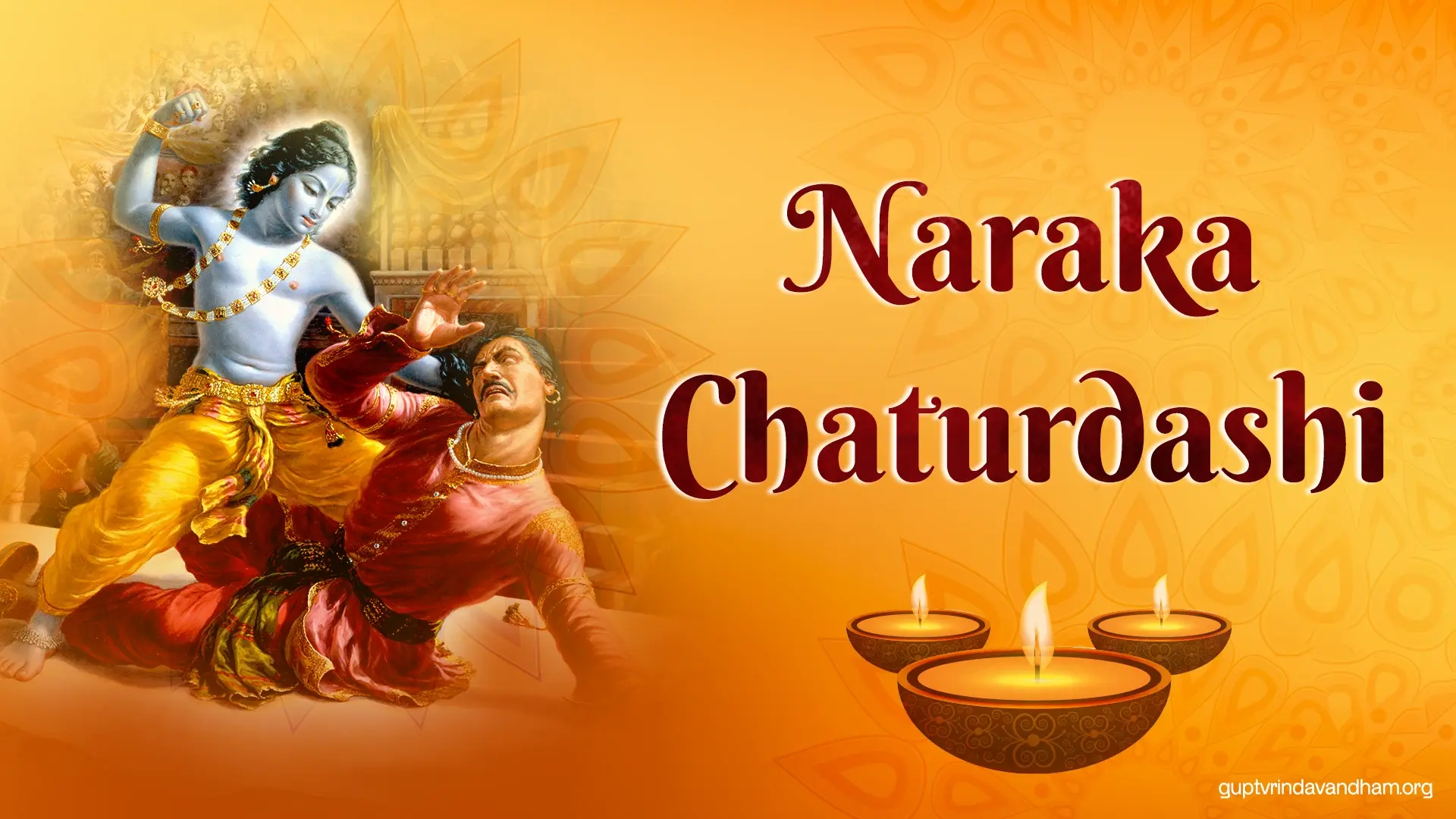Naraka Chaturdashi Story: How Krishna Defeated Narakasura