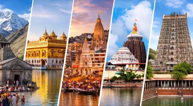 Pilgrimage destinations in India