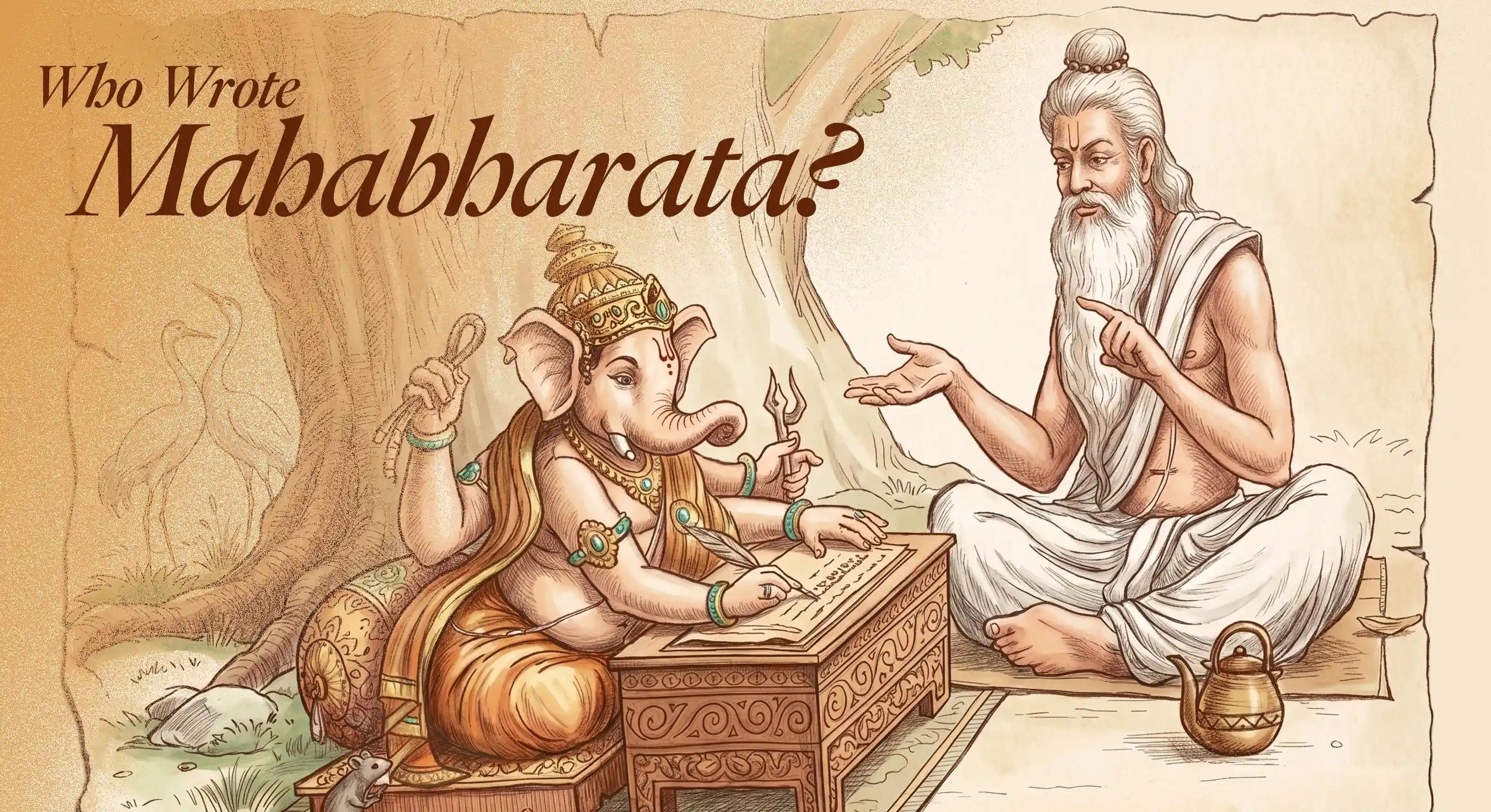 Who Wrote Mahabharata: Ved Vyasa or Lord Ganesha?