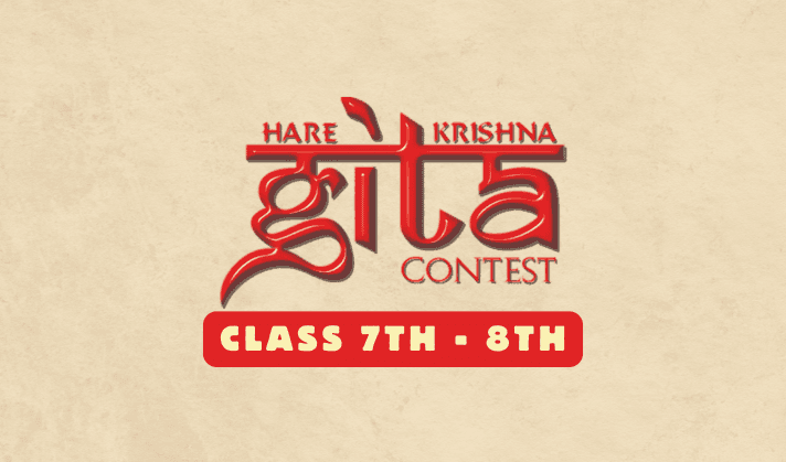 Gita Contest for 7th & 8th Class