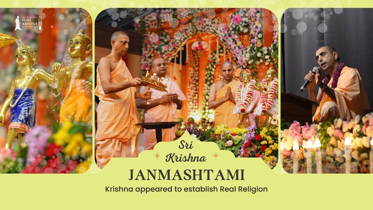 Grand Celebrations of Sri Krishna Janmashtami at Gupt Vrindavan Dham