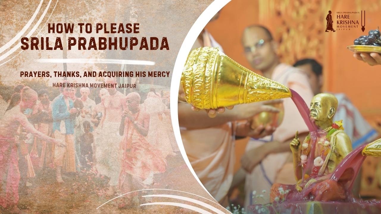 Honor Srila Prabhupada on Vyas Puja 