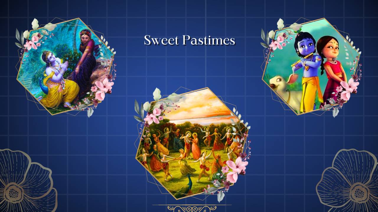 Sweet pastimes of Radha and Krishna for Radha Ashtami