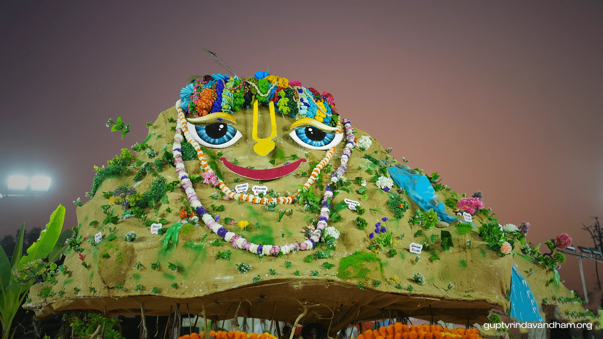Govardhan Puja 2025 Celebration at Gupt Vrindavan Dham